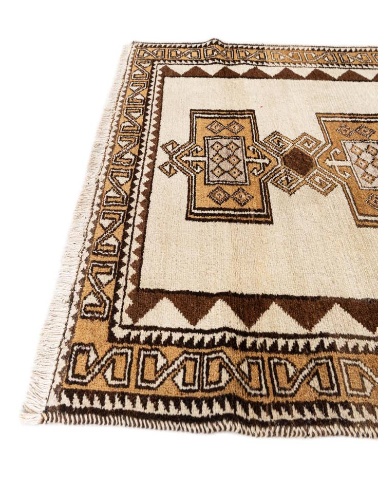 Detail image of  3' 5 x 6' 3  Hand Knotted Moroccan Wool Rug