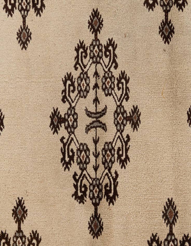 Detail image of  6' 6 x 9' 6  Hand Knotted Moroccan Wool Rug