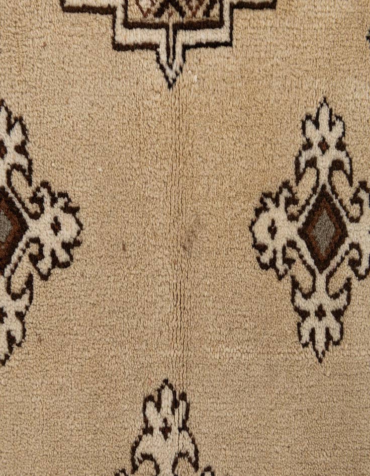 Detail image of  6' 6 x 9' 6  Hand Knotted Moroccan Wool Rug