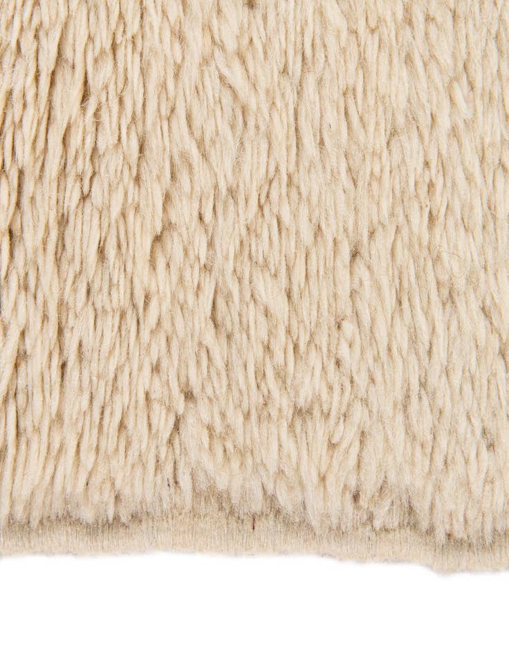 Detail image of  2' 9 x 4' 6  Hand Knotted Moroccan Wool Rug