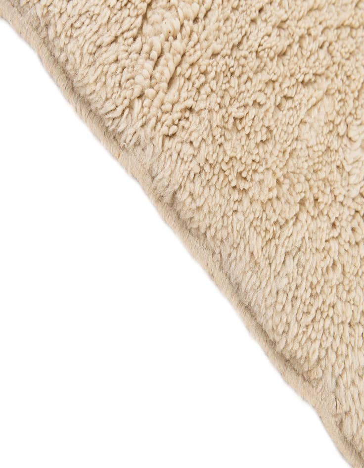 Detail image of  2' 9 x 4' 6  Hand Knotted Moroccan Wool Rug