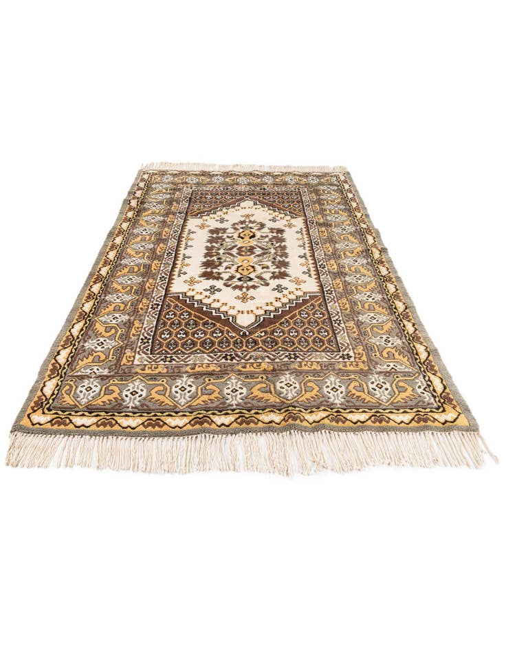 Detail image of  5' x 8' 9  Hand Knotted Moroccan Wool Rug