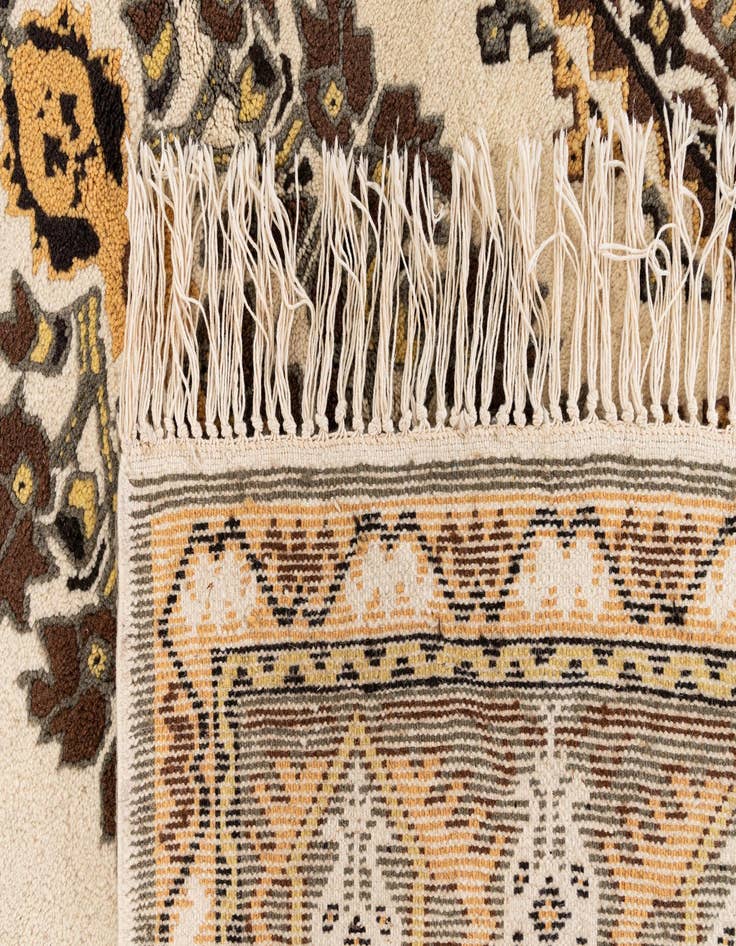 Detail image of  5' x 8' 9  Hand Knotted Moroccan Wool Rug