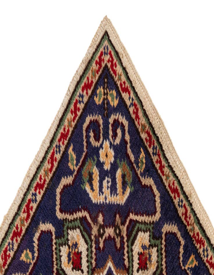 Detail image of  6' 5 x 9' 9  Hand Knotted Moroccan Wool Rug