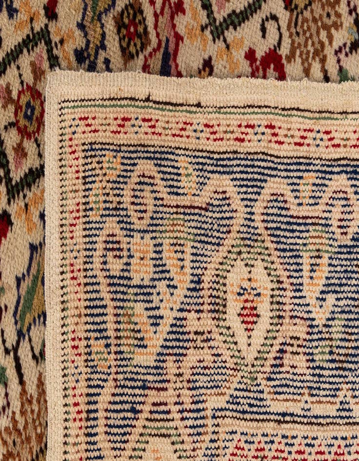 Detail image of  6' 5 x 9' 9  Hand Knotted Moroccan Wool Rug