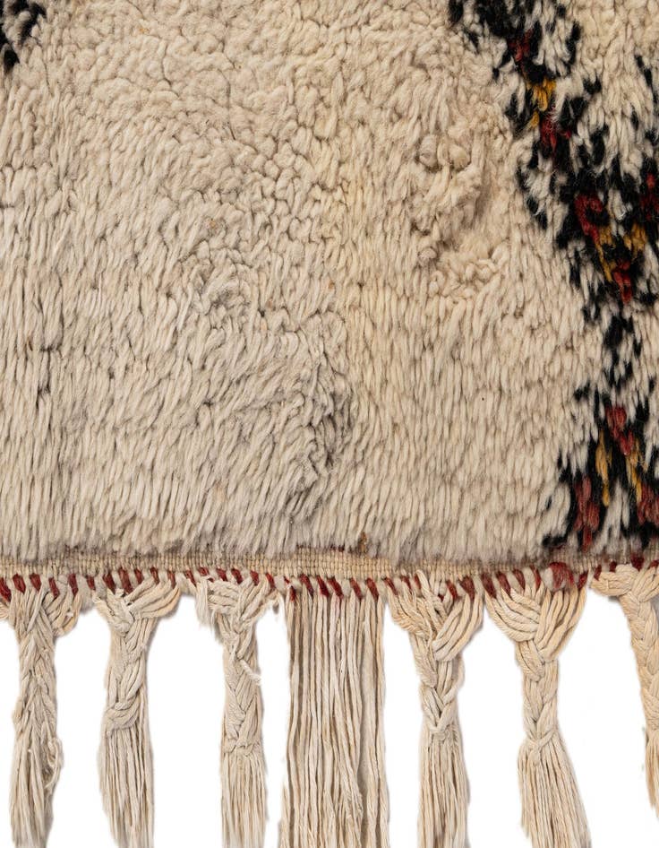 Detail image of  8' 9 x 11' 3  Hand Knotted Moroccan Wool Rug