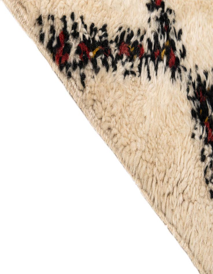 Detail image of  8' 9 x 11' 3  Hand Knotted Moroccan Wool Rug