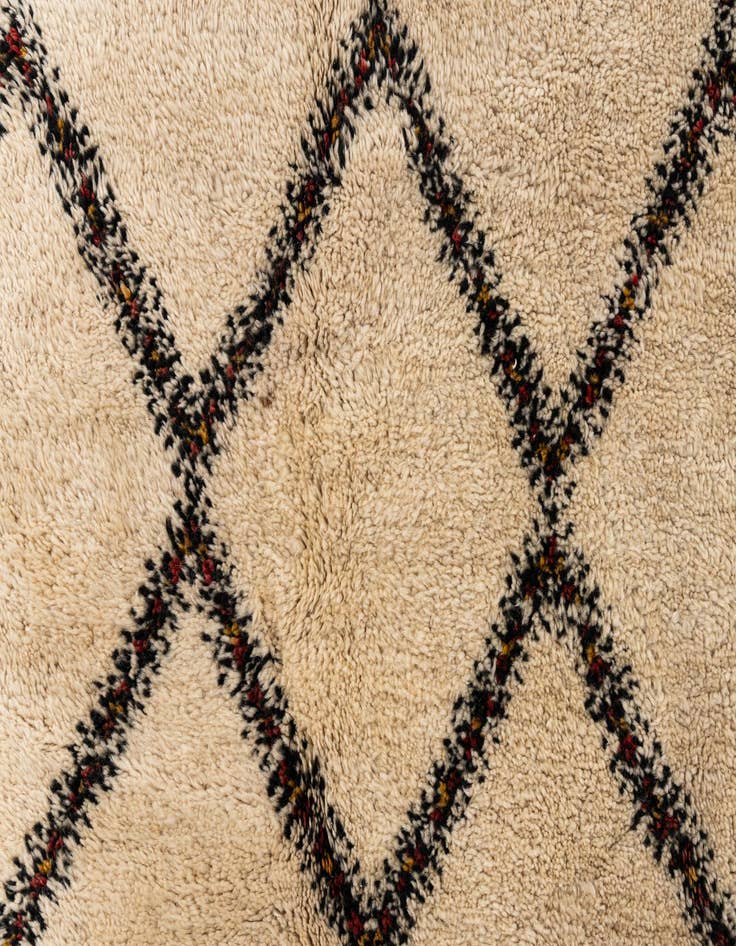 Detail image of  8' 9 x 11' 3  Hand Knotted Moroccan Wool Rug