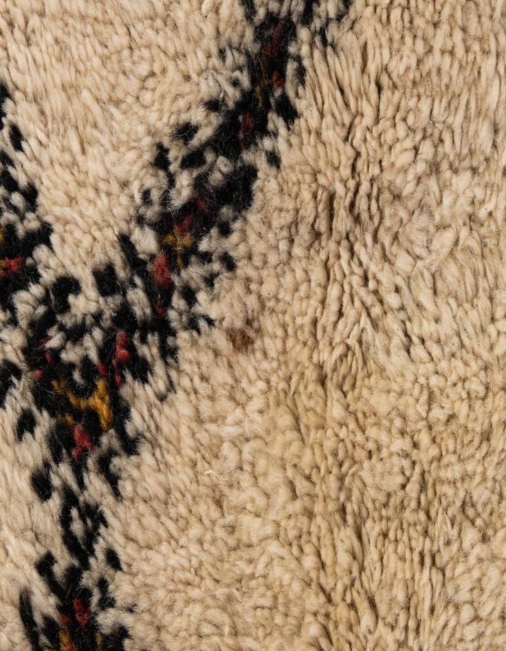 Detail image of  8' 9 x 11' 3  Hand Knotted Moroccan Wool Rug