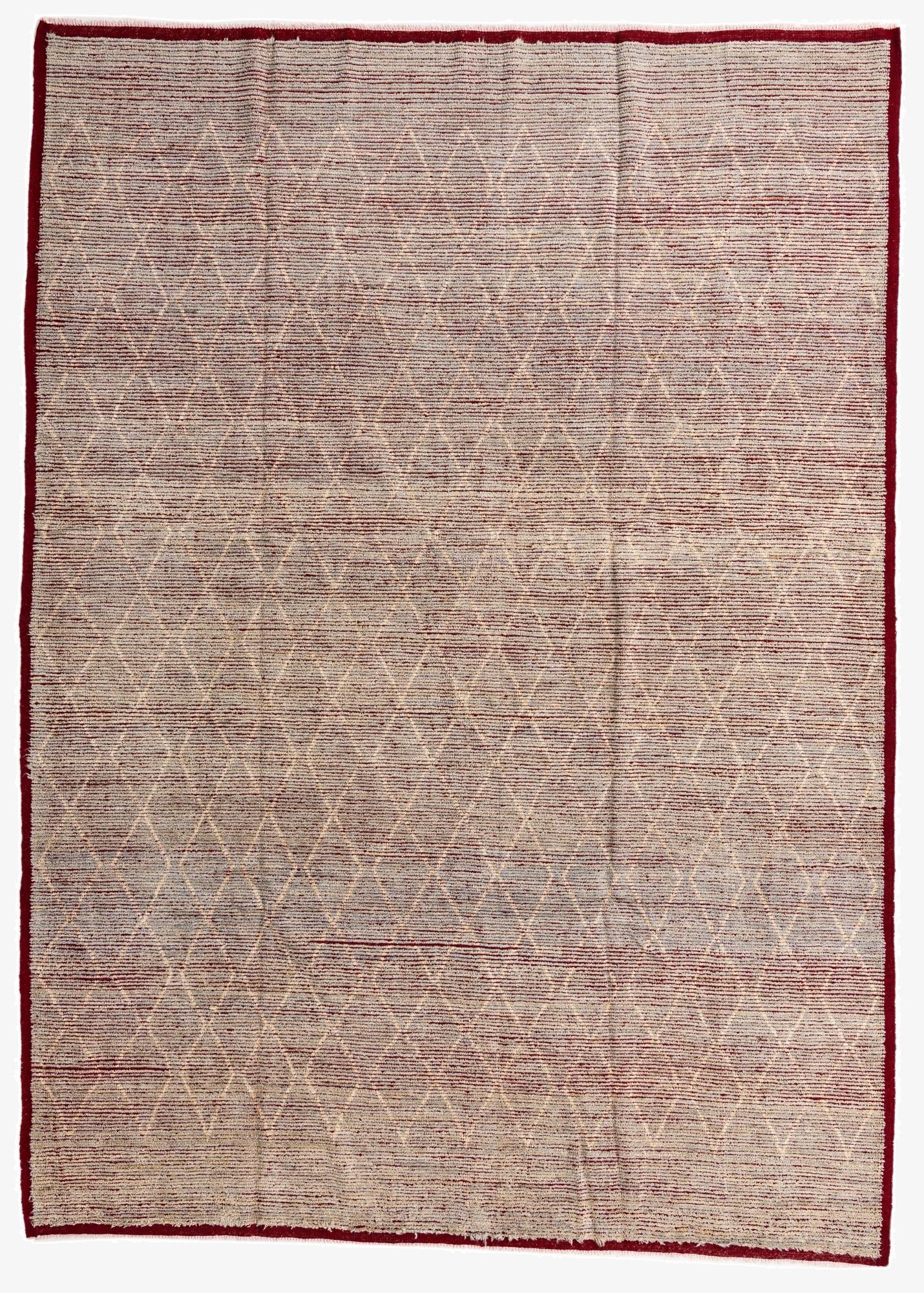 9' 3 x 13'  Hand Knotted Moroccan Wool Rug