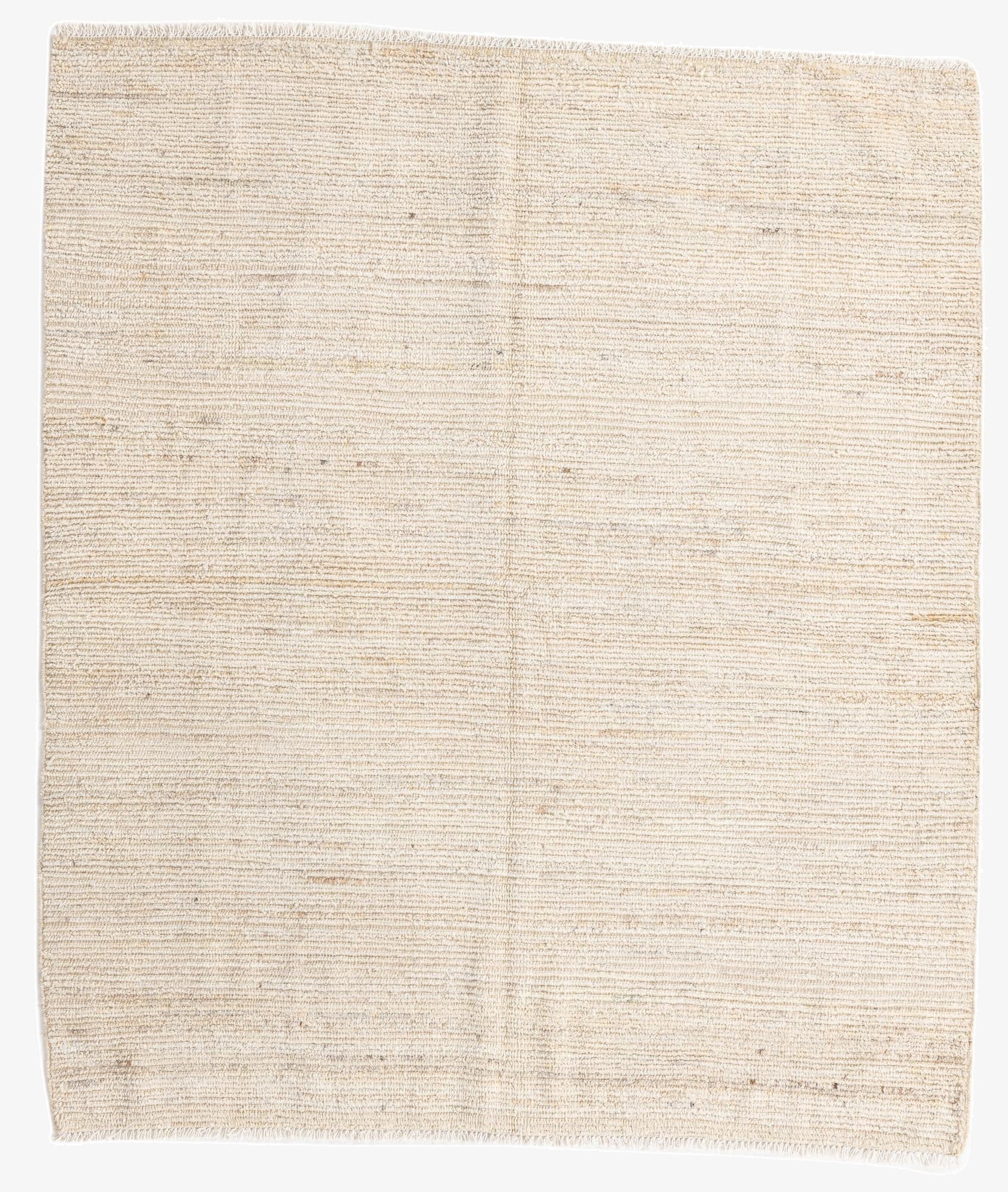  5' 8 x 6' 7  Hand Knotted Moroccan Wool Rug