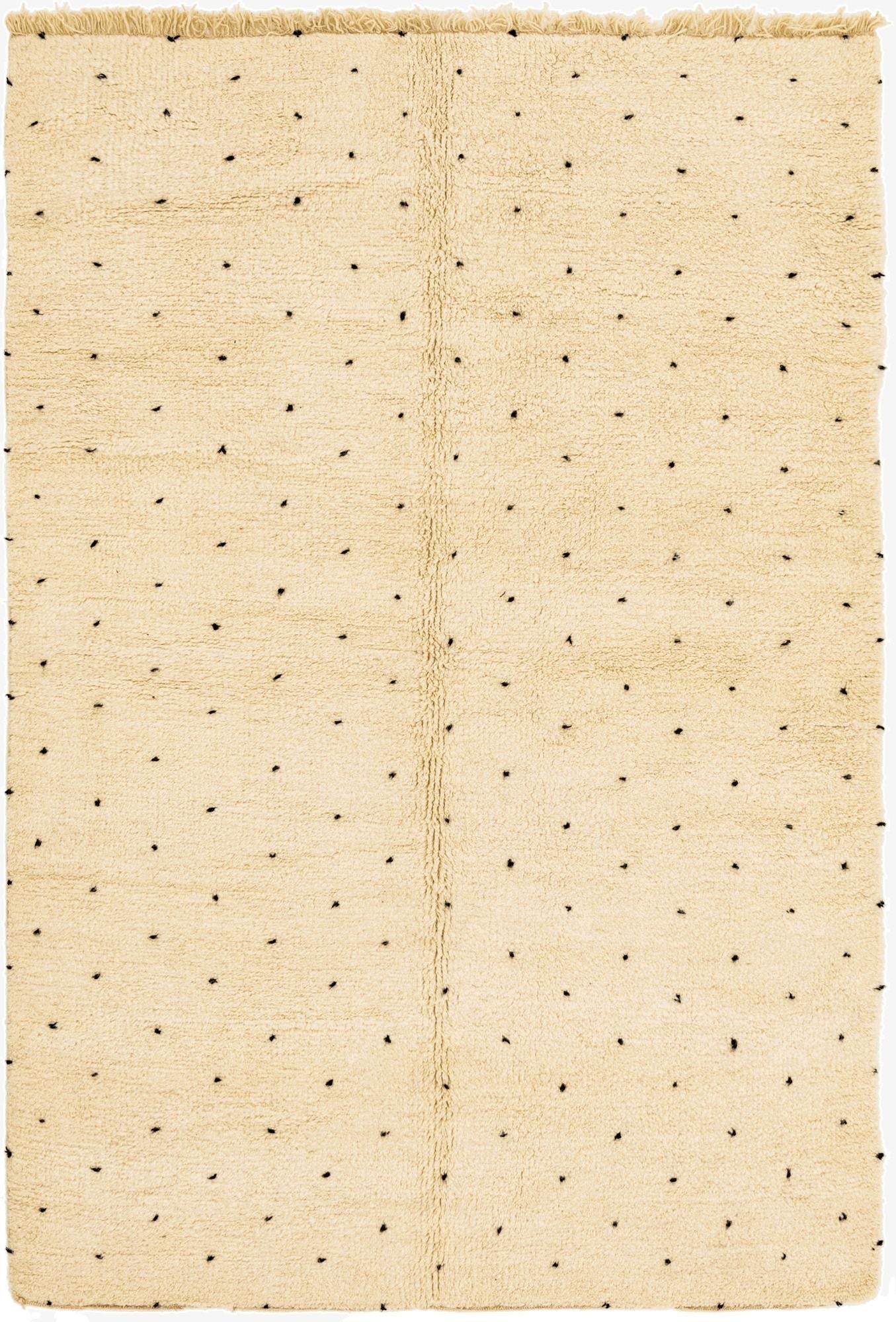  6' 10 x 10' 2  Hand Knotted Moroccan Wool Rug