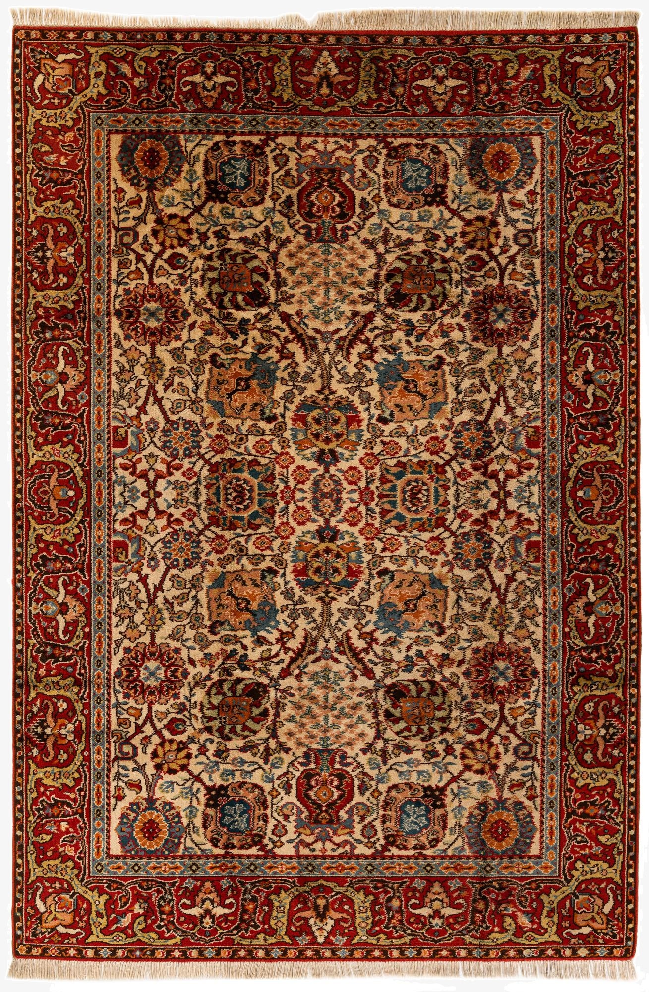  6' 11 x 10' 3  Hand Knotted Moroccan Wool Rug