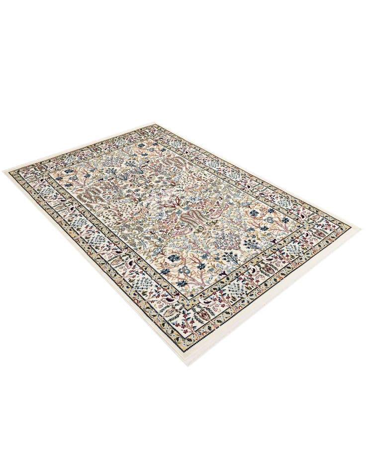 Detail image of  5' 3 x 8' Nain Design Rug