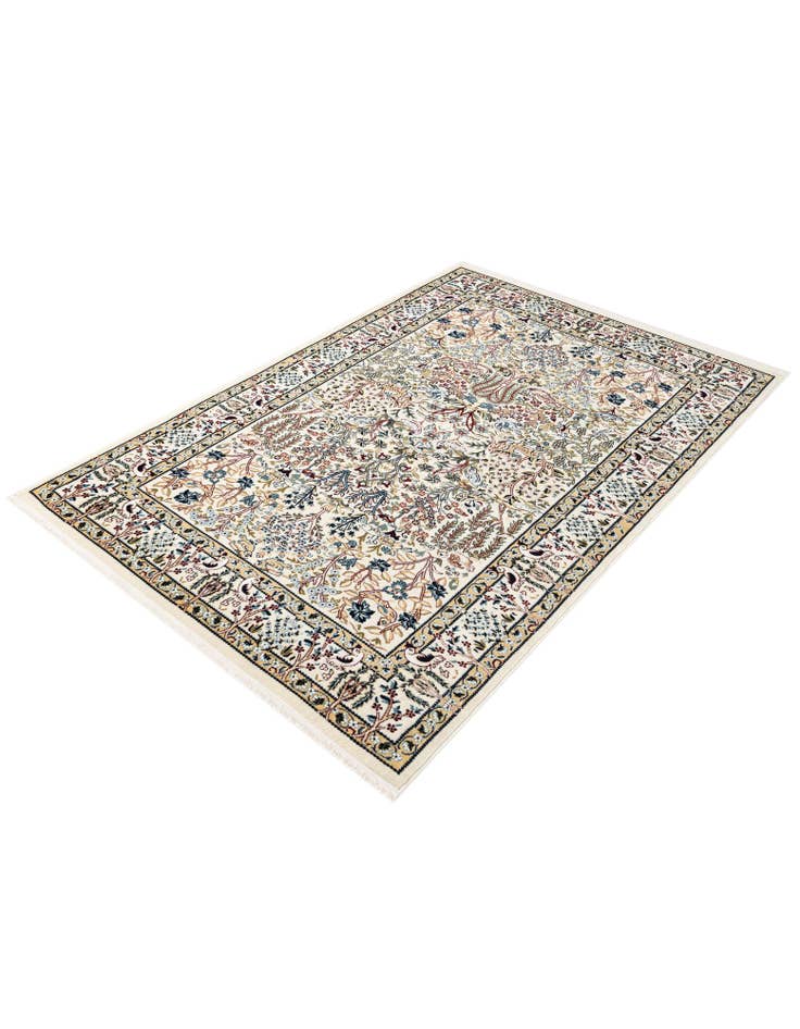 Detail image of  5' 3 x 8' Nain Design Rug