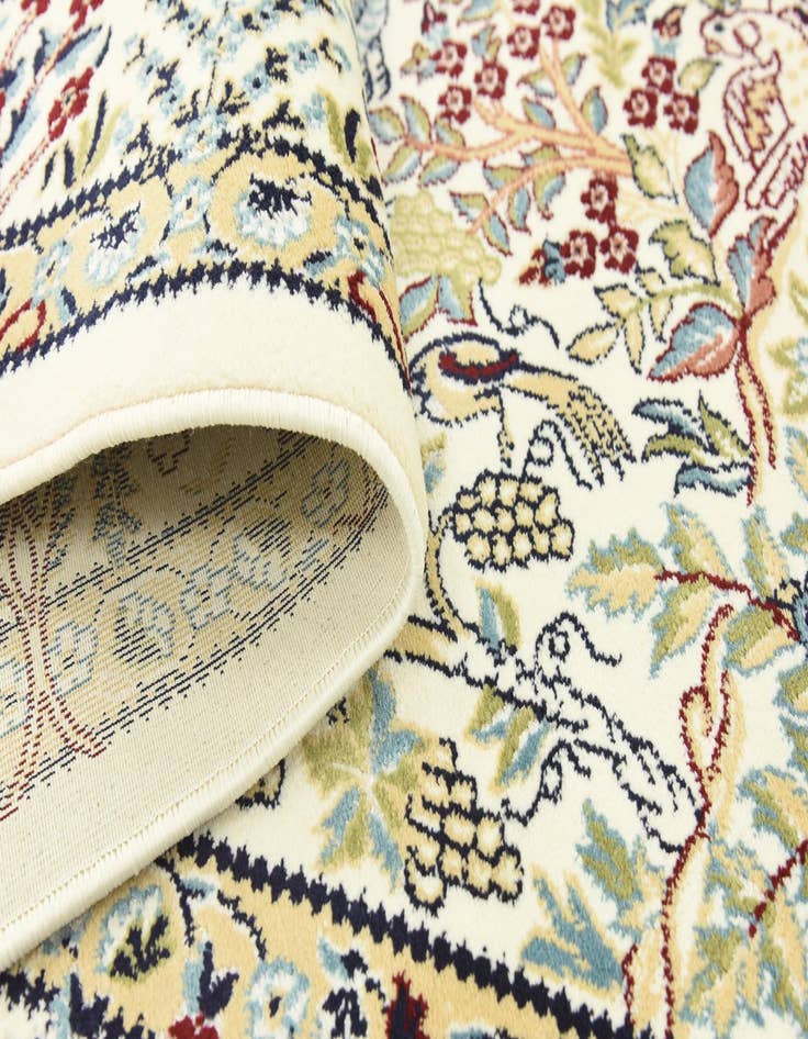 Detail image of  5' 3 x 8' Nain Design Rug