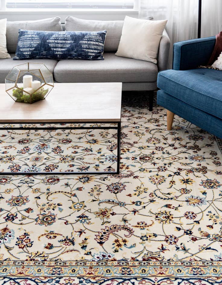 Detail image of  6' x 9' Nain Design Rug