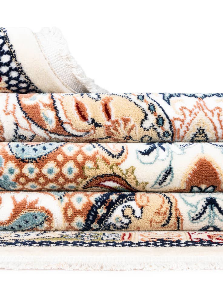 Detail image of  7' 10 x 10' Nain Design Rug