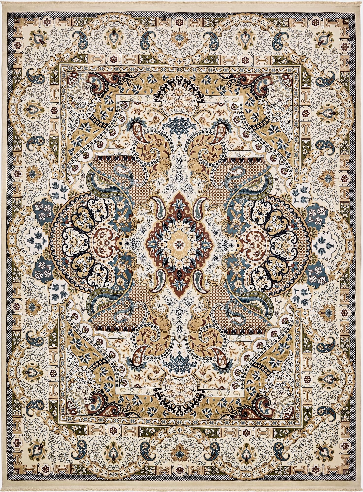  10' x 13' Nain Design Rug
