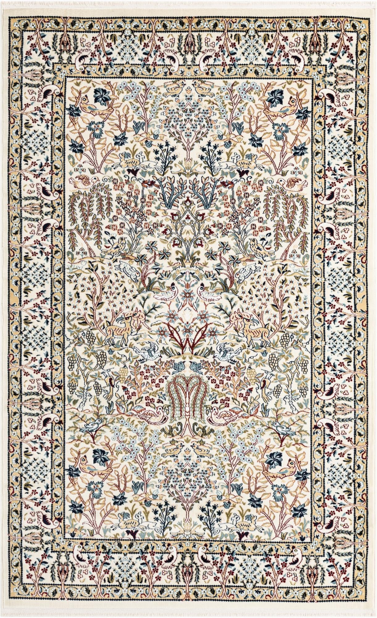  5' 3 x 8' Nain Design Rug