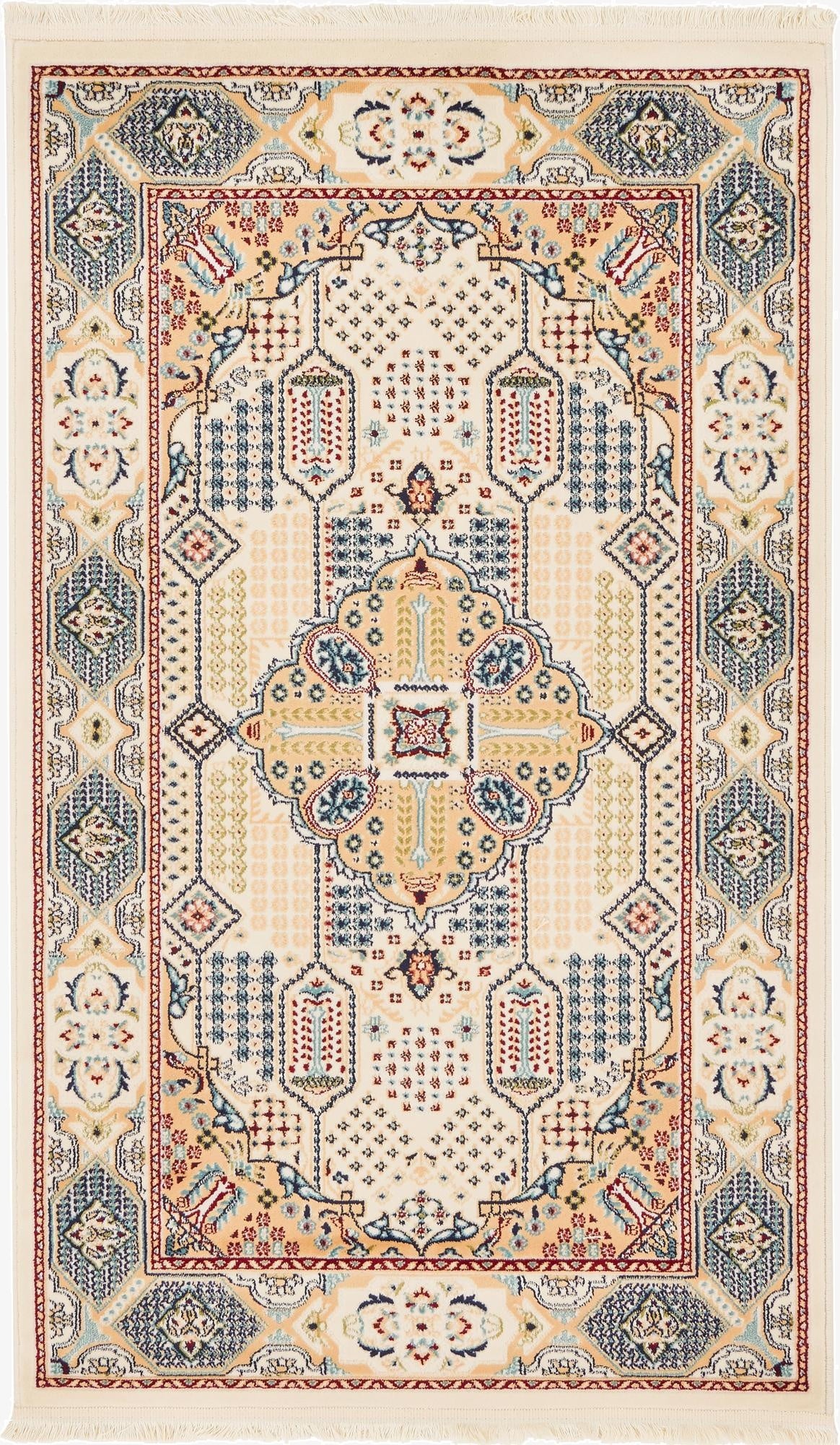  3' x 5' 3 Nain Design Rug