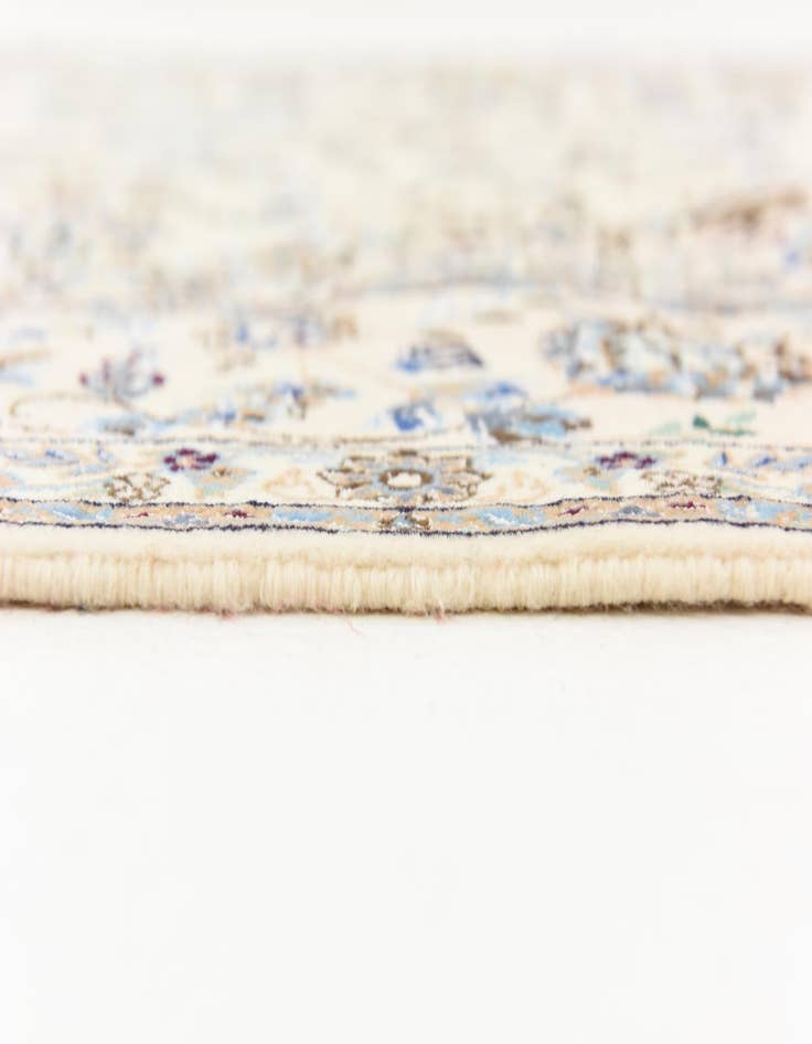 Detail image of  5' 1 x 8'  Hand Knotted Nain Persian Rug