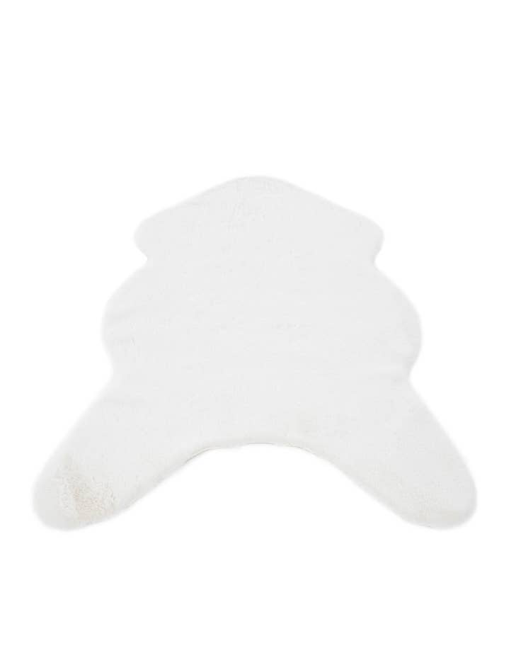 Detail image of  3' x 5' Natural Sheepskin Rug