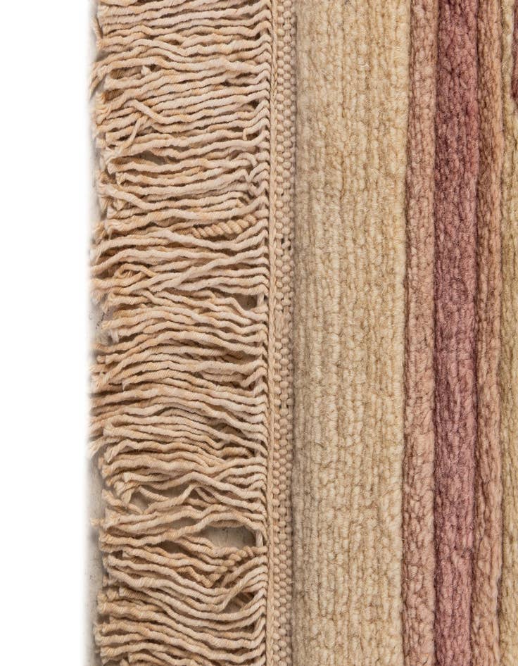 Detail image of  6' 3 x 9' 11  Hand Knotted Nepal Wool Rug