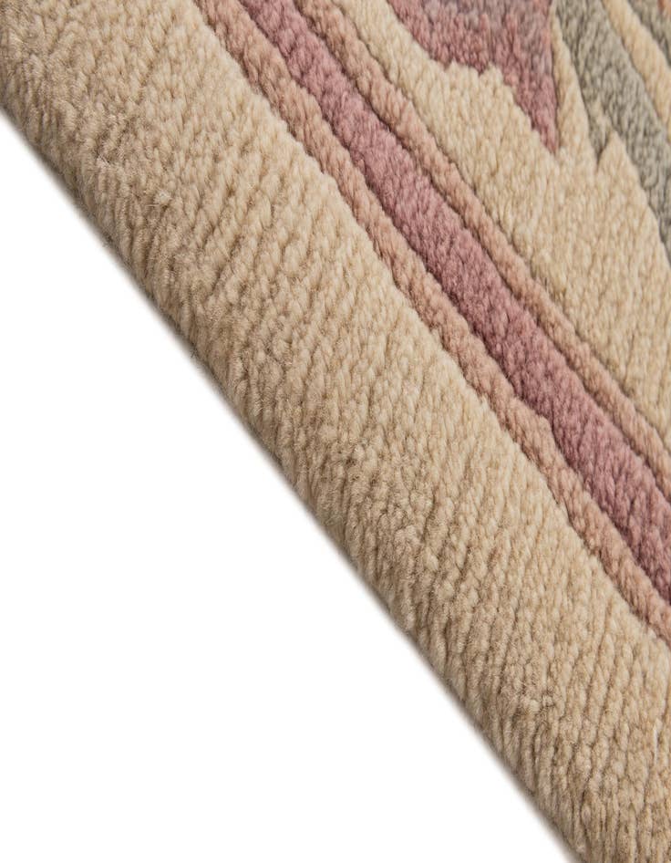 Detail image of  6' 3 x 9' 11  Hand Knotted Nepal Wool Rug