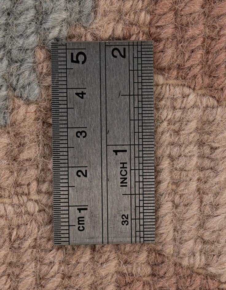 Detail image of  4' 1 x 5' 10  Hand Knotted Nepal Wool Rug