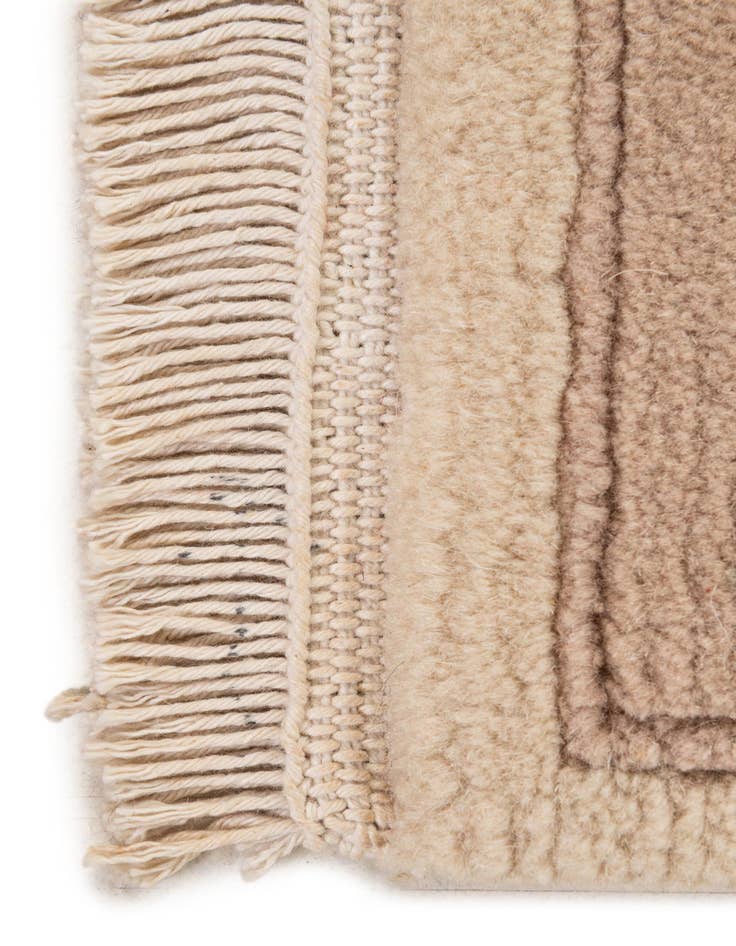 Detail image of  2' 5 x 4' 8  Hand Knotted Nepal Wool Rug