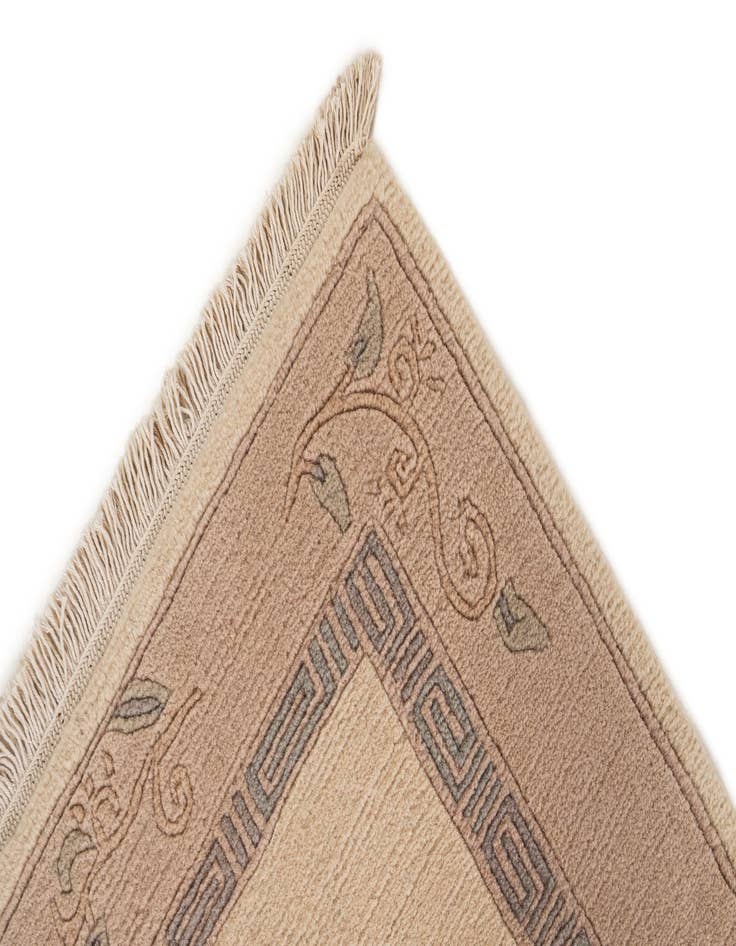 Detail image of  2' 5 x 4' 8  Hand Knotted Nepal Wool Rug