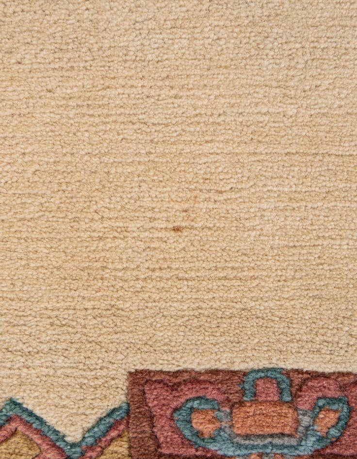 Detail image of  5' 9 x 8'  Hand Knotted Nepal Wool Rug