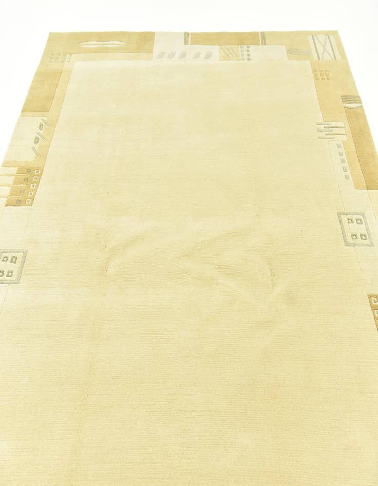 Detail image of  6' 6 x 8' 4  Hand Knotted Nepal Wool Rug