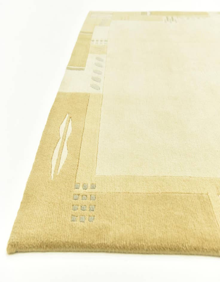 Detail image of  6' 6 x 8' 4  Hand Knotted Nepal Wool Rug