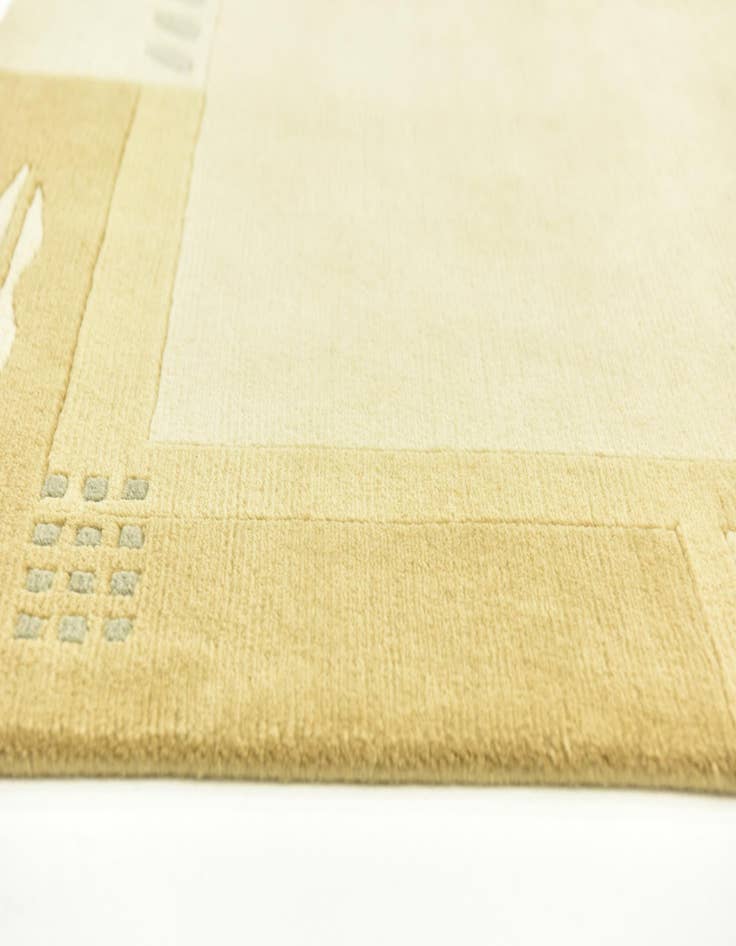 Detail image of  6' 6 x 8' 4  Hand Knotted Nepal Wool Rug