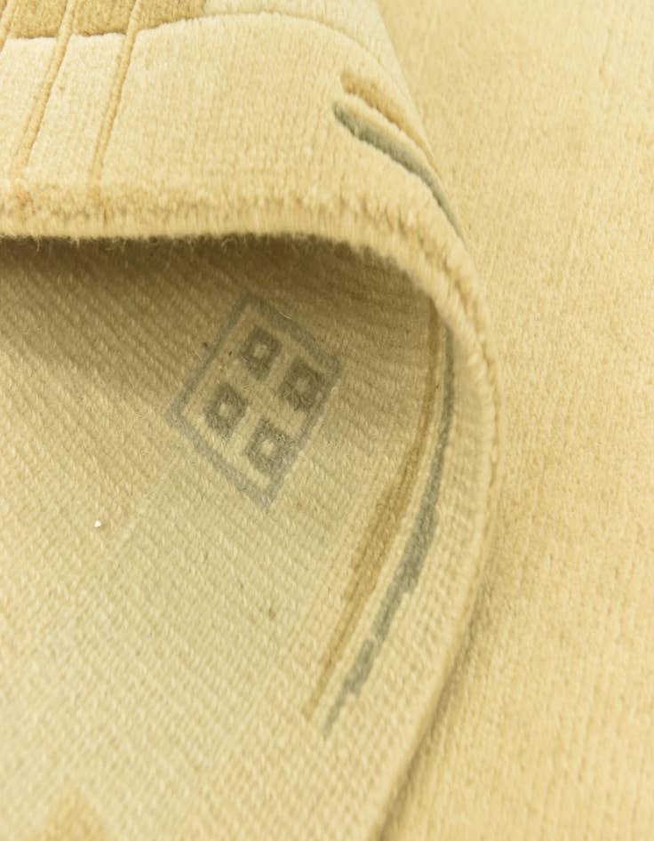 Detail image of  4' x 5' 10  Hand Knotted Nepal Wool Rug