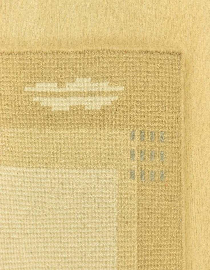 Detail image of  4' x 5' 10  Hand Knotted Nepal Wool Rug