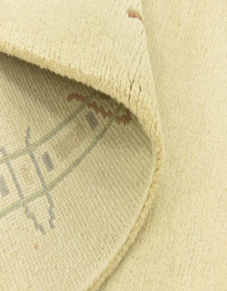 Detail image of  4' x 6'  Hand Knotted Nepal Wool Rug