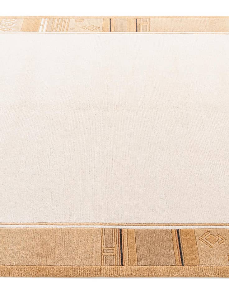 Detail image of  4' 8 x 6' 5  Hand Knotted Nepal Wool Rug