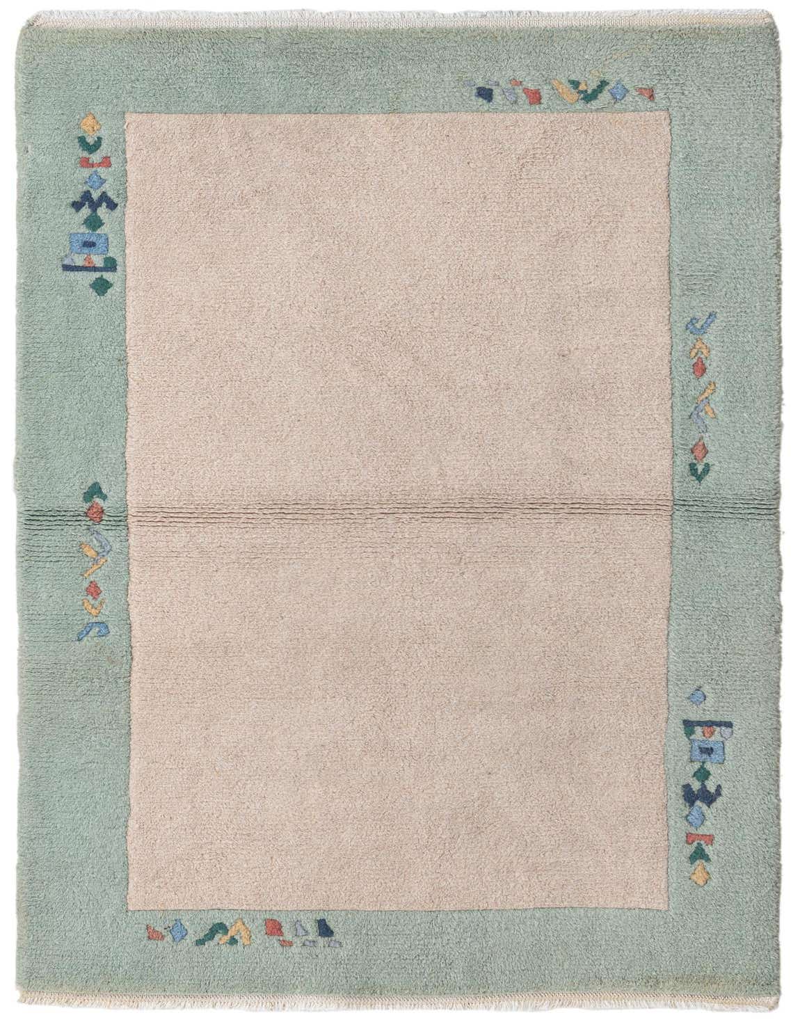 Primary image  3' 1 x 5' 3  Hand Knotted Nepal Wool Rug