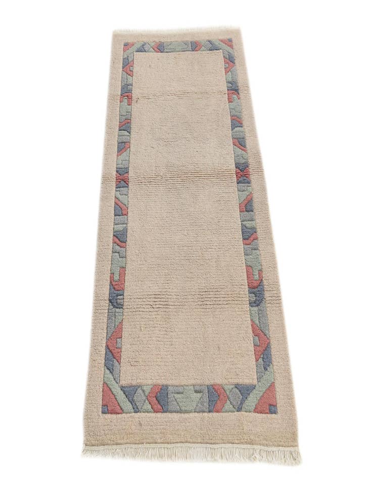 Detail image of  2' 7 x 4' 7  Hand Knotted Nepal Wool Rug