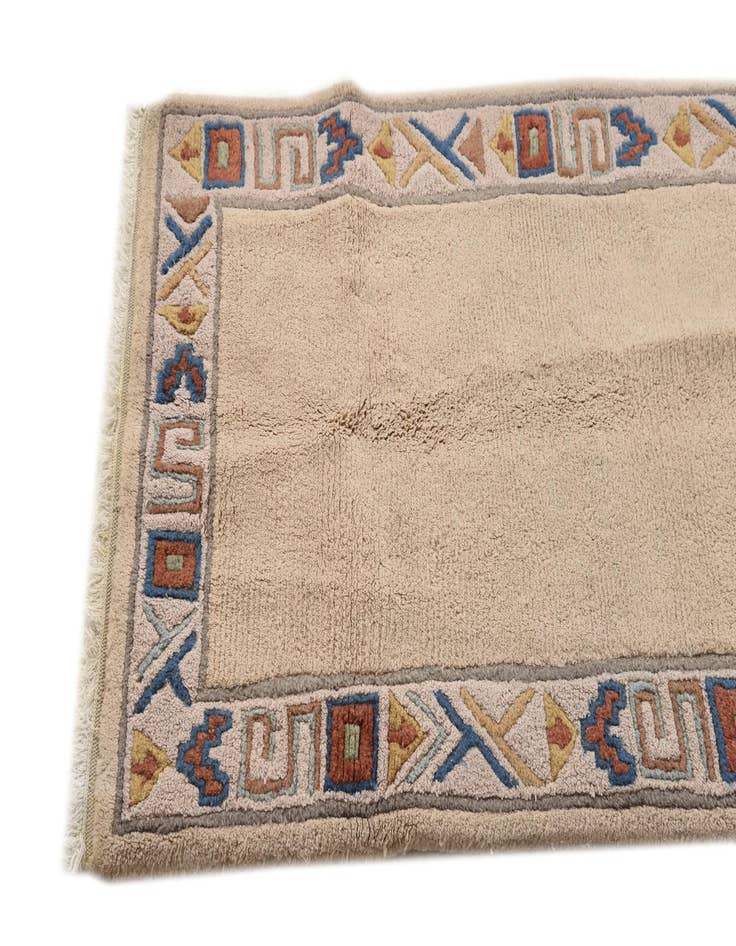 Detail image of  2' 6 x 4' 10  Hand Knotted Nepal Wool Rug