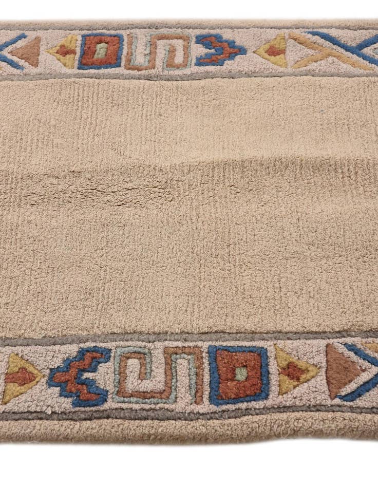 Detail image of  2' 6 x 4' 10  Hand Knotted Nepal Wool Rug