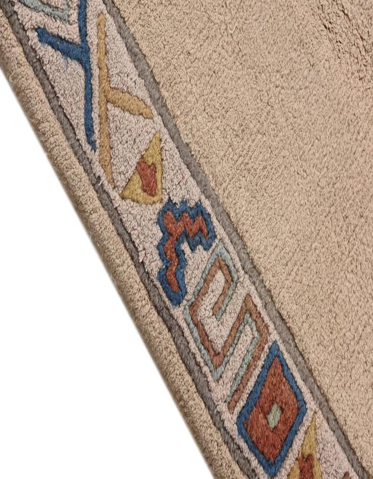 Detail image of  2' 6 x 4' 10  Hand Knotted Nepal Wool Rug