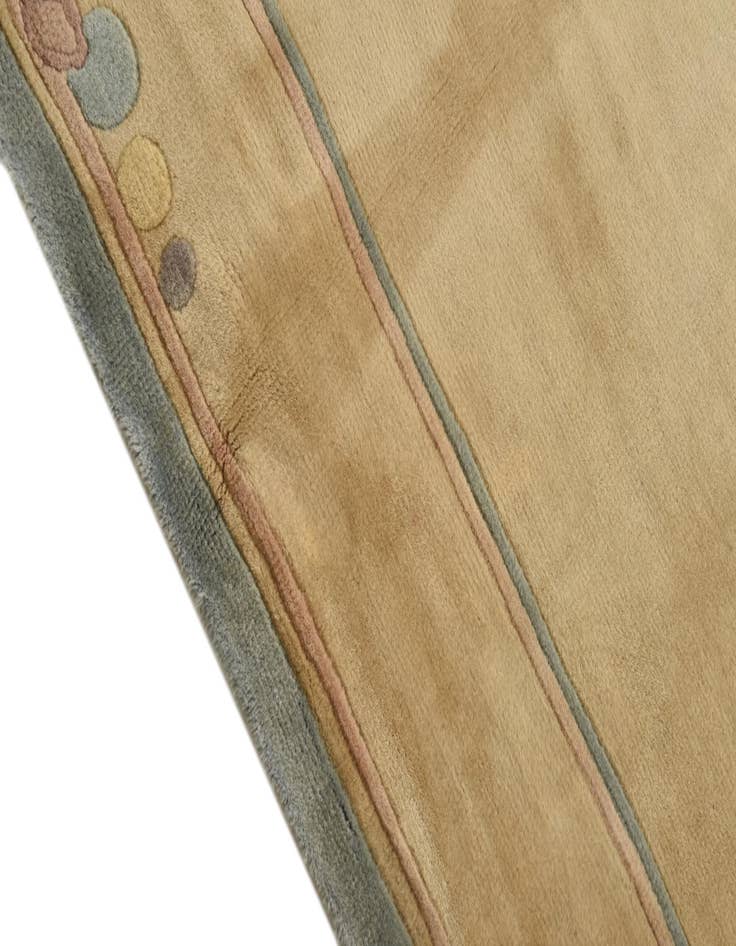 Detail image of  4' x 5' 11  Hand Knotted Nepal Wool Rug