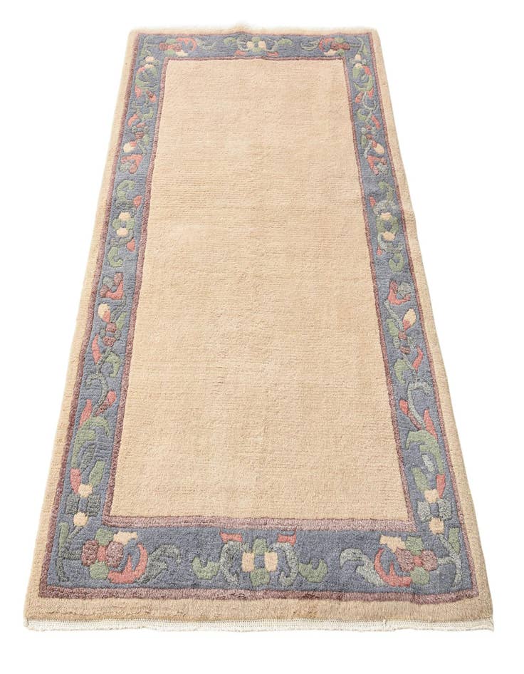 Detail image of  4' x 6'  Hand Knotted Nepal Wool Rug