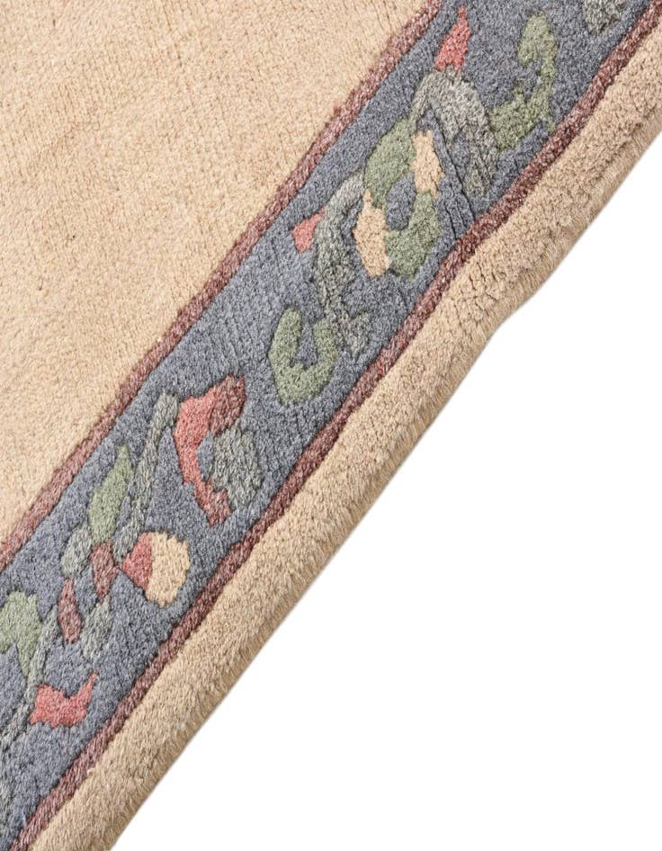 Detail image of  4' x 6'  Hand Knotted Nepal Wool Rug