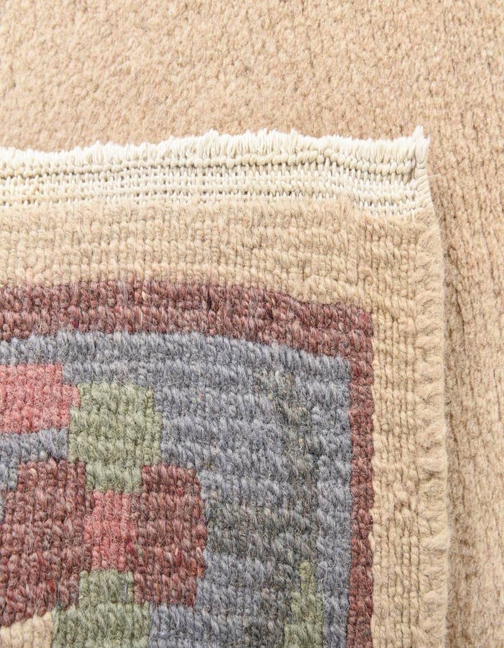 Detail image of  4' x 6'  Hand Knotted Nepal Wool Rug