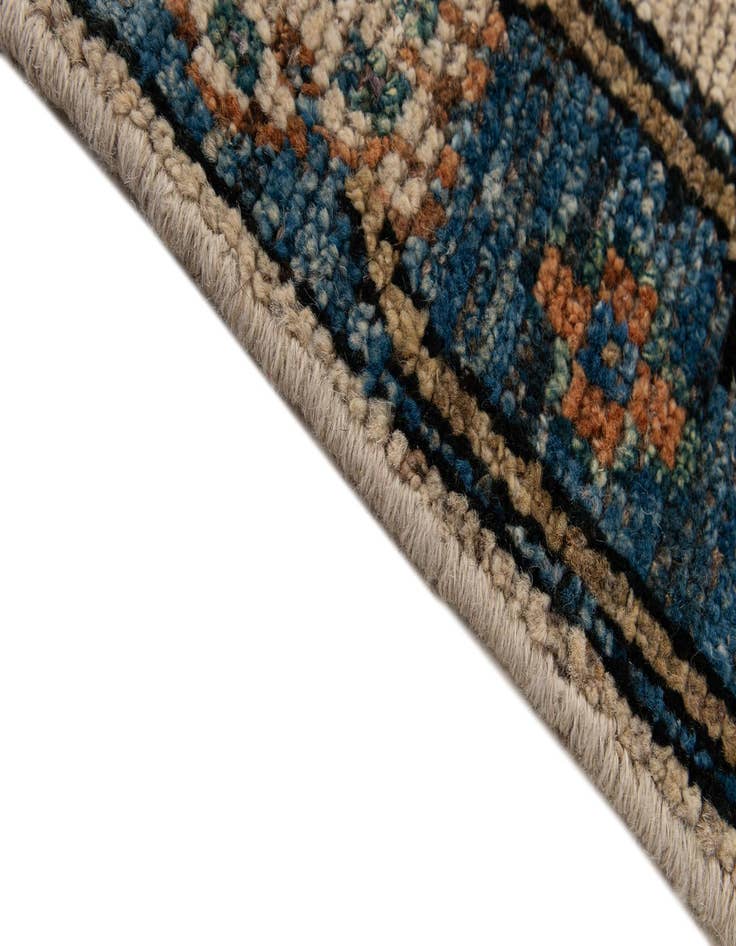 Detail image of  6' 1 x 9' 2  Hand Knotted Oushak Wool Rug